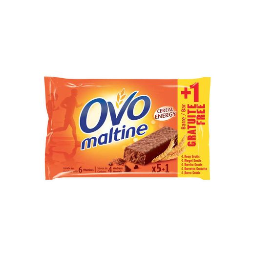 Promo Barra energética OVOMALTINE 6x20g