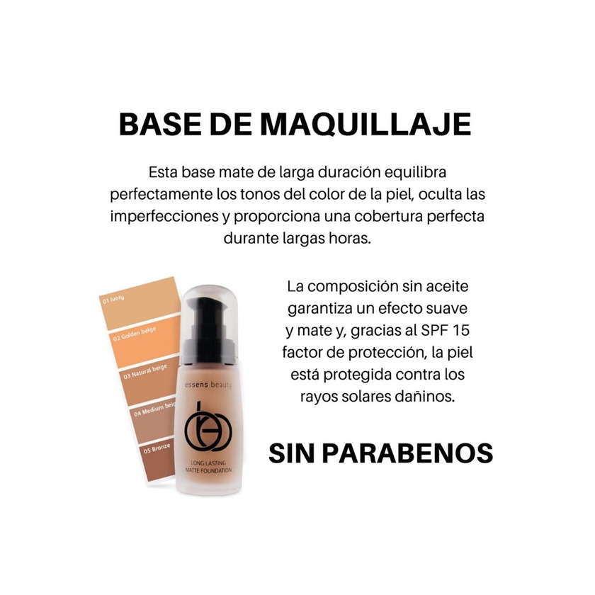 Product Base maquillaje Essens 