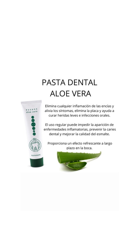 Product Pasta dental aloe Vera 