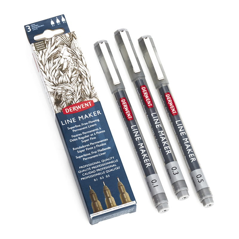 Social Canetas Line Maker Derwent 