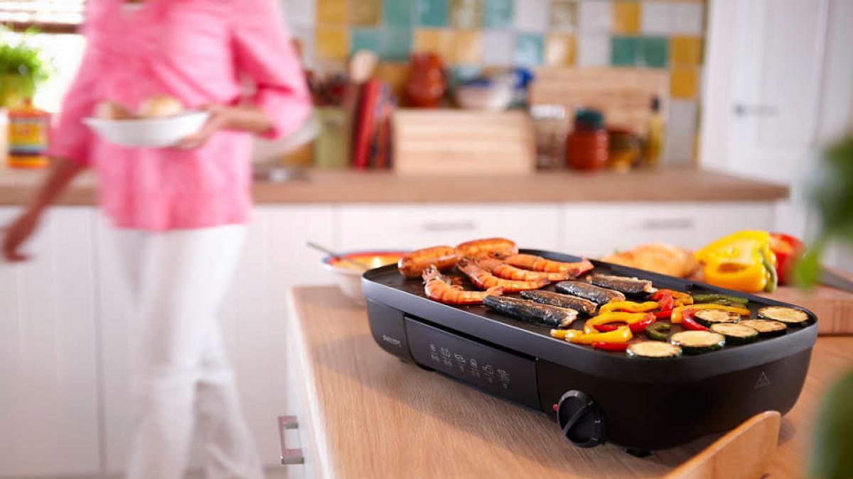 Social Una parrilla de Philips, a mitad de precio, para disfrutar de una ...