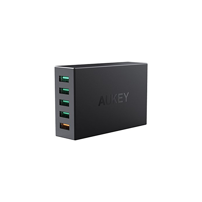 Product AUKEY Quick Charge 3.0 Cargador USB Multiple 55,5W Cargador de Red 5