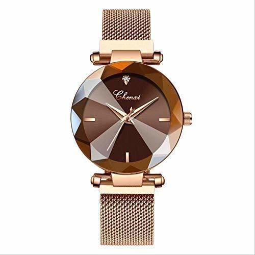 Watch，Gemometría Geometría Reloj Relojes De Pulsera Relojes De Cuarzo para Mujer