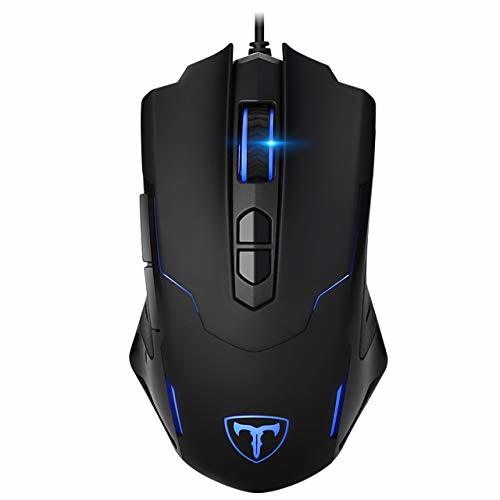 Electrónica PICTEK Ratón Gaming [Nueva Vision] 7200DPI LED Ratones Gaming, Cableado Computadora Raton