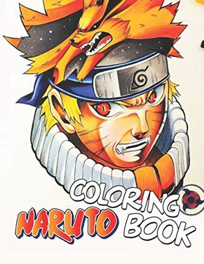 Naruto coloring book: Great book to color
