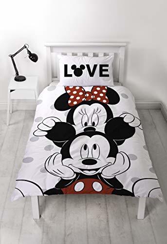 Place Disney - Funda de edredón con Funda de Almohada a Juego de