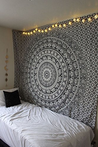 Product RAJRANG BRINGING RAJASTHAN TO YOU Tapiz Mandala Colgar en la Pared