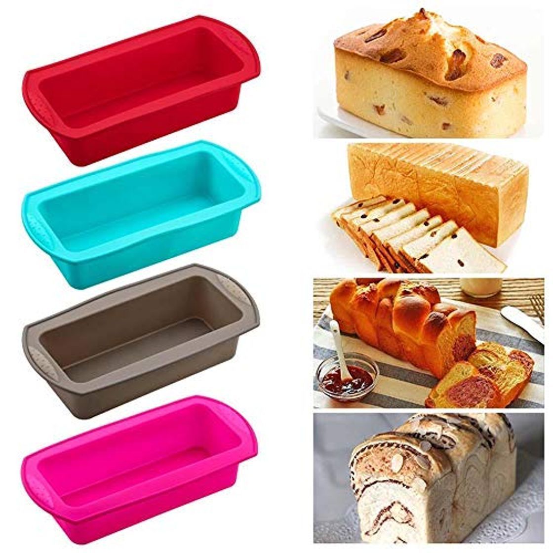 Social MZY1188 Molde Rectangular de Silicona