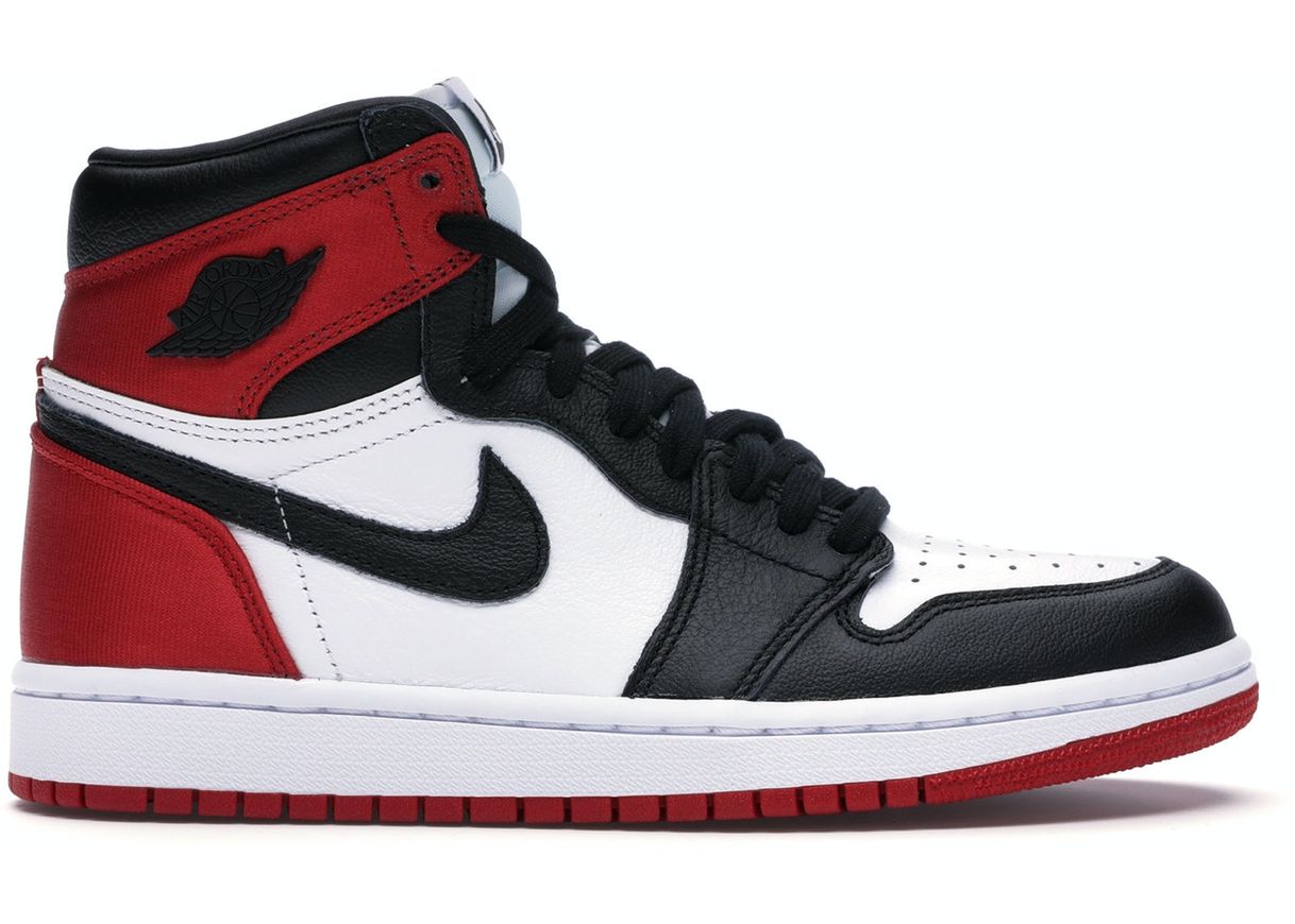 Fashion Air Jordan 1 Retro High Satin Black Toe 