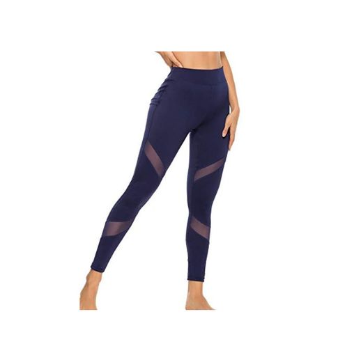 FITTOO Mallas Leggings Mujer Yoga de Alta Cintura Elásticos y Transpirables para