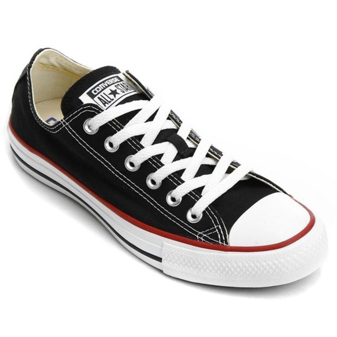 Social Tênis Converse All Star Ct As Core Ox - Preto e Vermelho | Netshoes