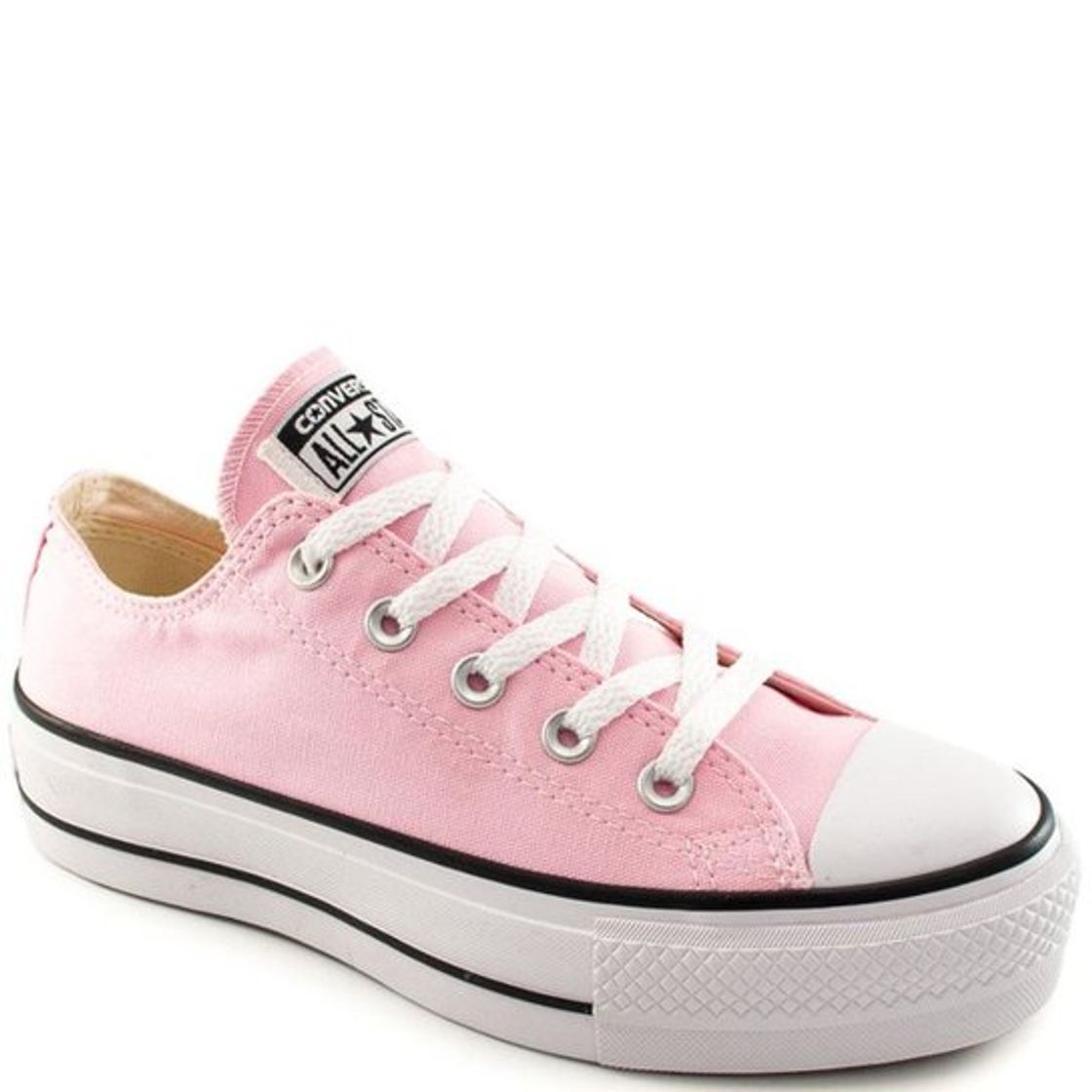 Social Tênis All Star Converse Chuck Taylor Feminino - Rosa Claro | Zattini