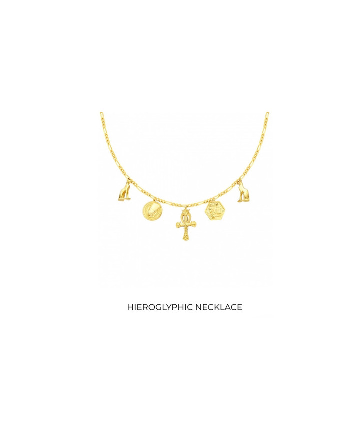 Social HIEROGLYPHIC NECKLACE - Maria Pascual