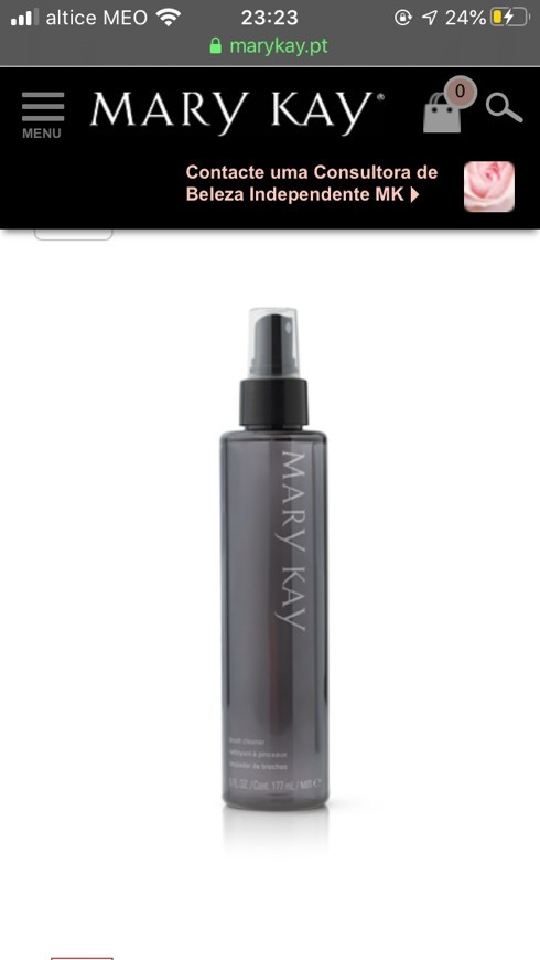 Producto Spray de limpeza de pincéis Mary kay 