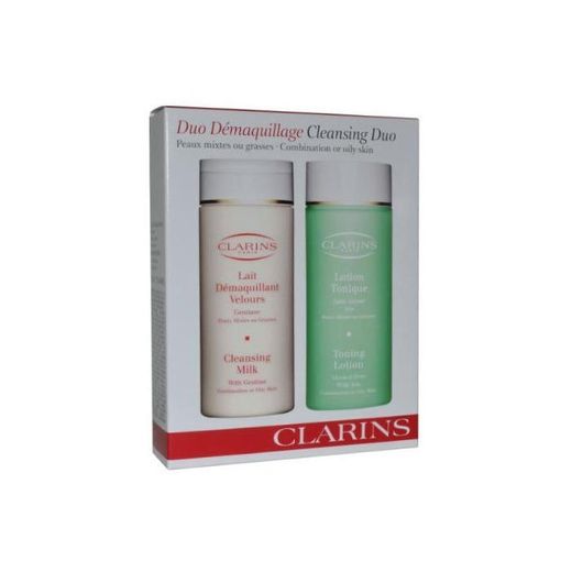 Clarins limpieza y tonificación Duo para combinación o piel grasa – 200 ml cada uno)