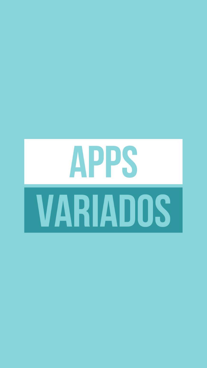 Moda APPS VARIADOS