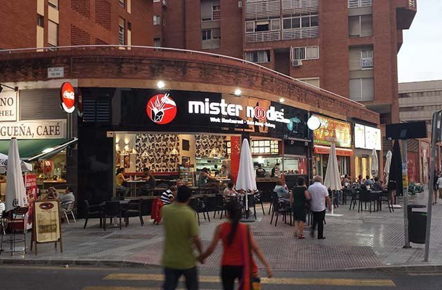 Restaurantes Mister Noodles Málaga