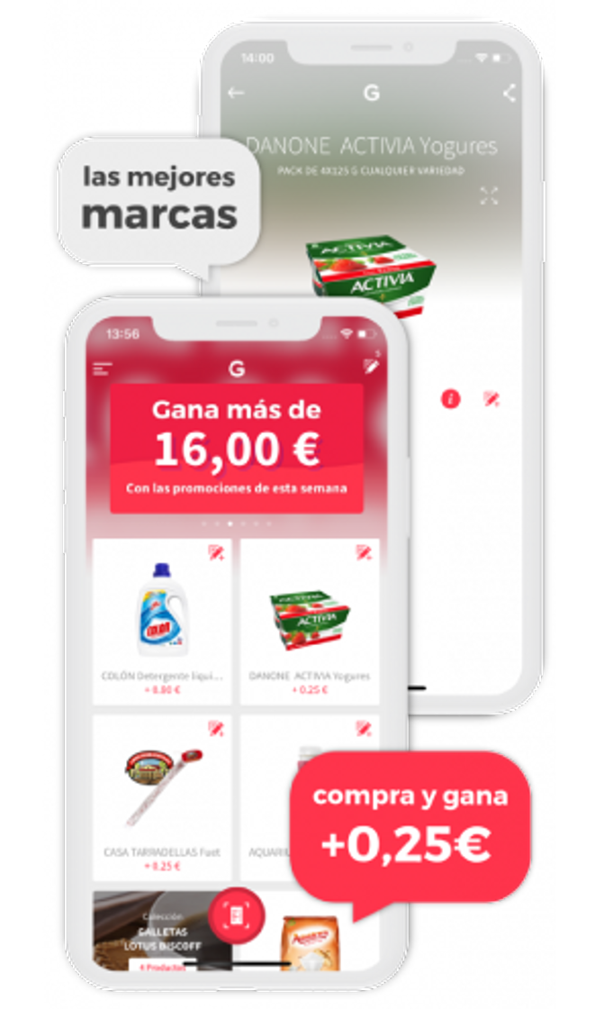 App Gelt acumula dinero con tickets de la compra