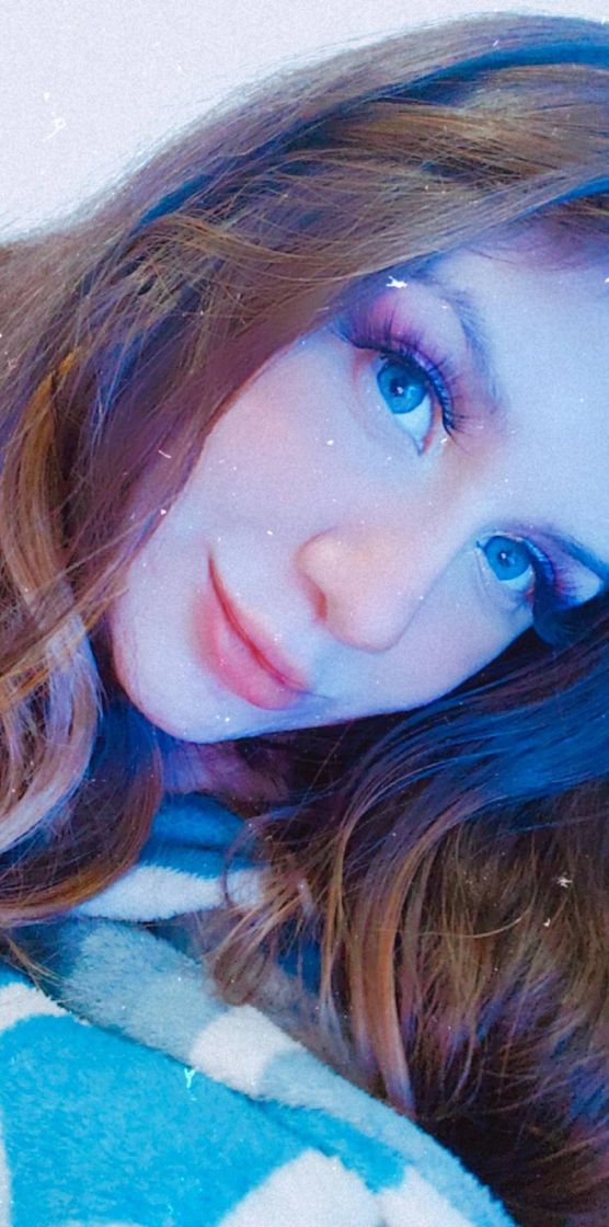 Lente de contato azul 🦋
