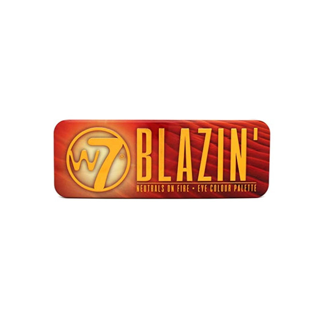 Social Nueva W7 Blazin 'varios colores en llamas – ojos paleta de colores – 12 plalette