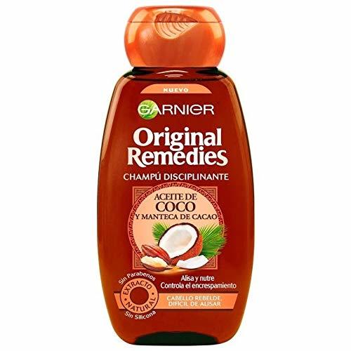 Beauty Garnier Original Remedies Aceite de coco y Manteca de Cacao Champú para