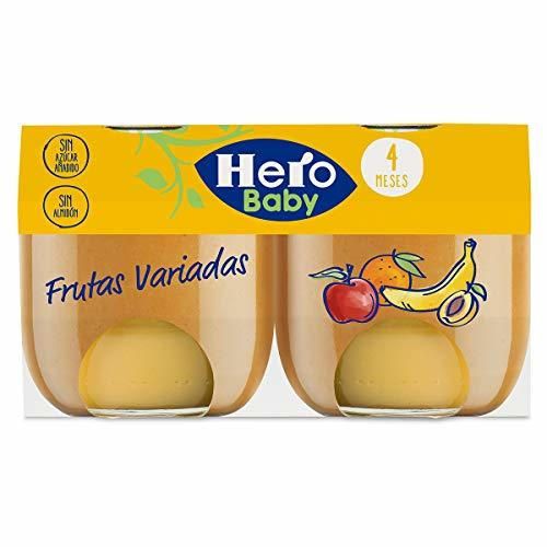 Hero Baby - Natur Frutas Variadas 4 Meses