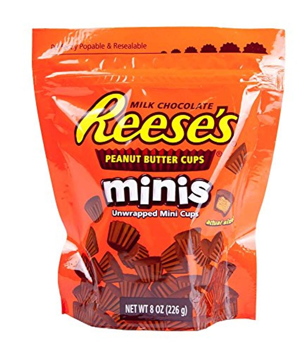 Lugar Tazas de mantequilla de maní de Reese's Mini