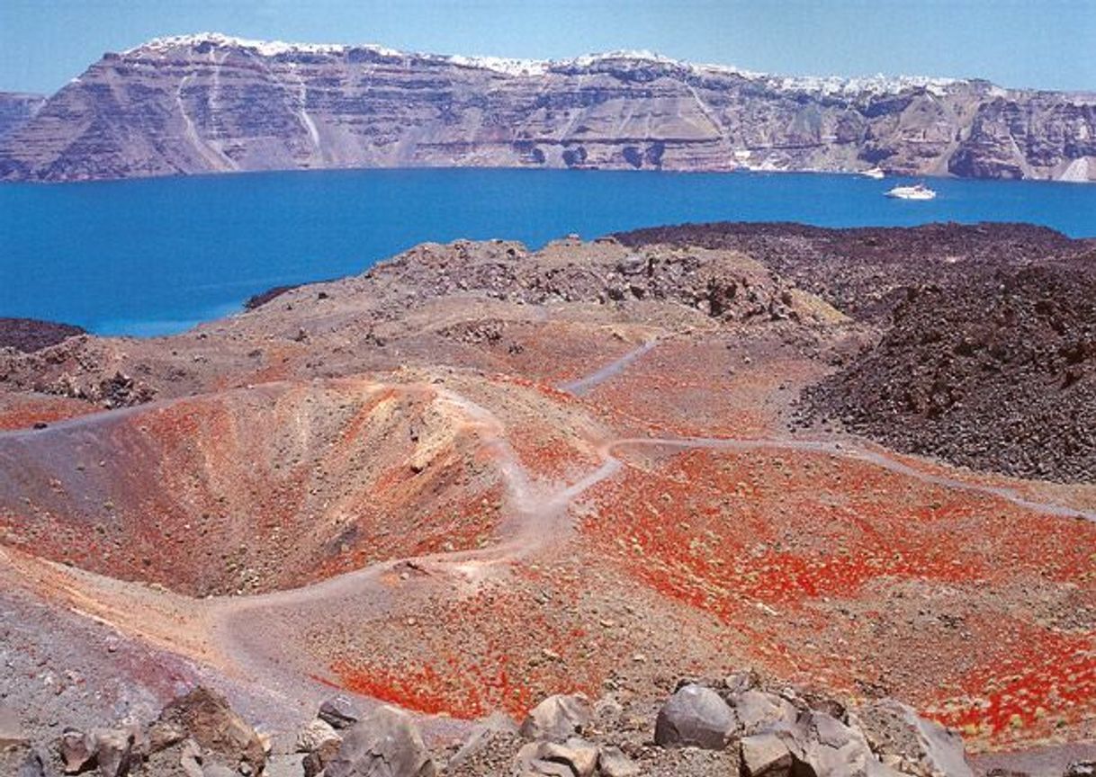 Lugares Nea Kameni