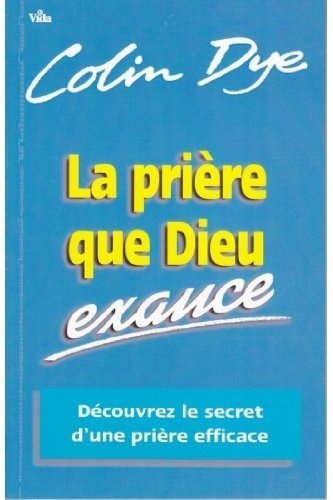 Book La priere que dieu exauce