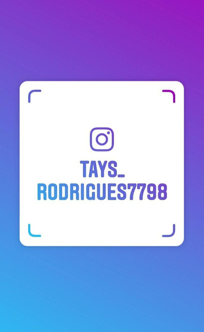 Moda Meu perfil do Instagram me sigam lá pfvr