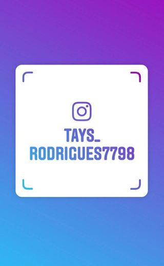 Meu perfil do Instagram me sigam lá pfvr