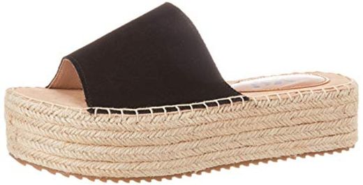 XTI 49133.0, Sandalias con Plataforma para Mujer, Negro