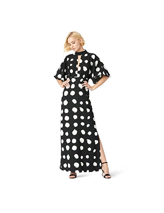 Marca Amazon - TRUTH & FABLE Vestido Mujer Estampado, Multicolor