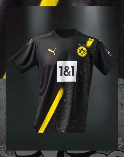 Camisa Borussia Dortmund preta 20/21