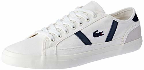 Fashion Lacoste Sideline 119 1 CMA, Zapatillas para Hombre, Marfil