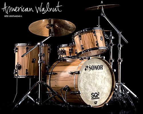 Product Sonor SQ2 Shell Juego de 20 – 13 – 15 – 14 American Walnut