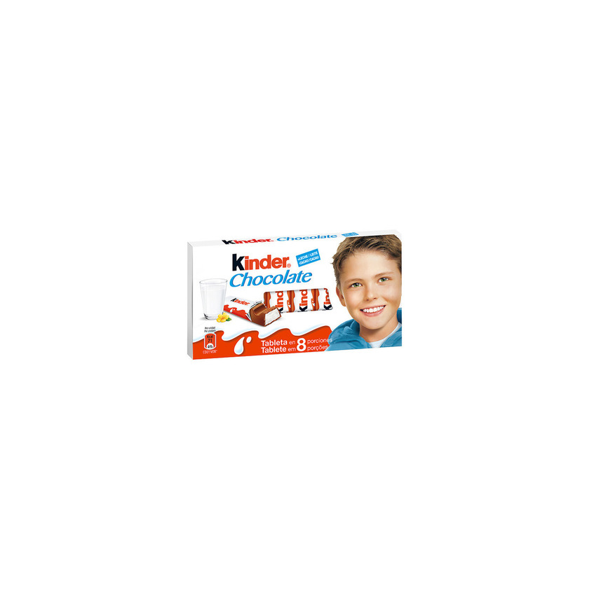 Social Kinder Chocolate Barritas de Chocolate con Leche