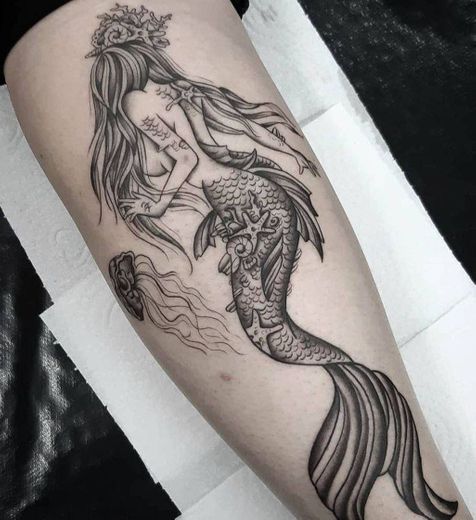 Tatuagem de sereia 