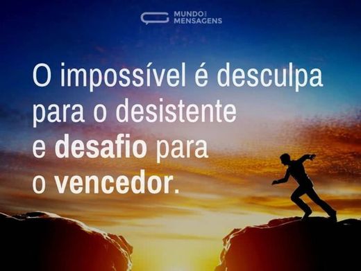 Mensagem motivacional!