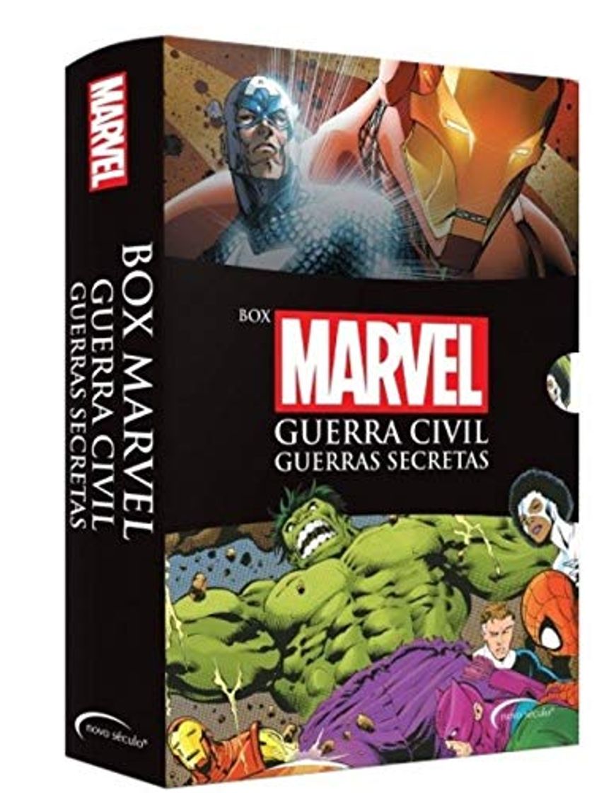 Libros Box Marvel Guerra Civil: Guerras Secretas