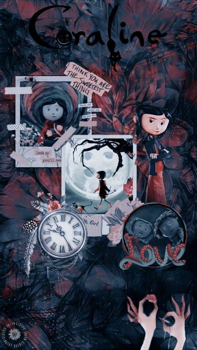 Fashion Wallpaper de Coraline