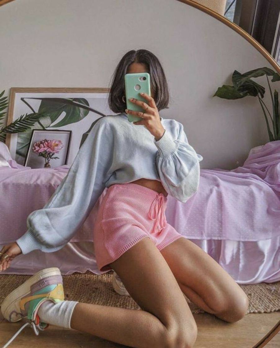 Social Roupa Aestheric 🌙 Cor Rosa