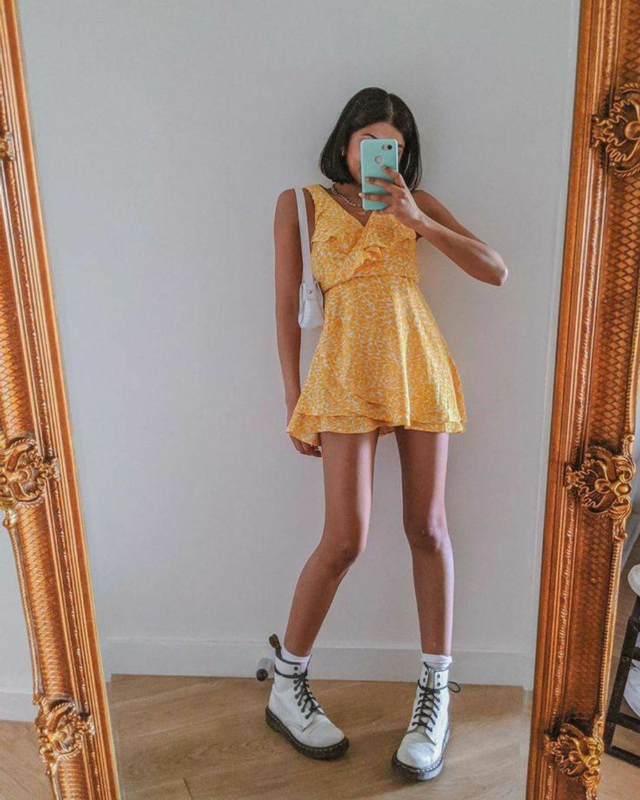 Social Roupa Aestheric 🌙 Cor Amarelo