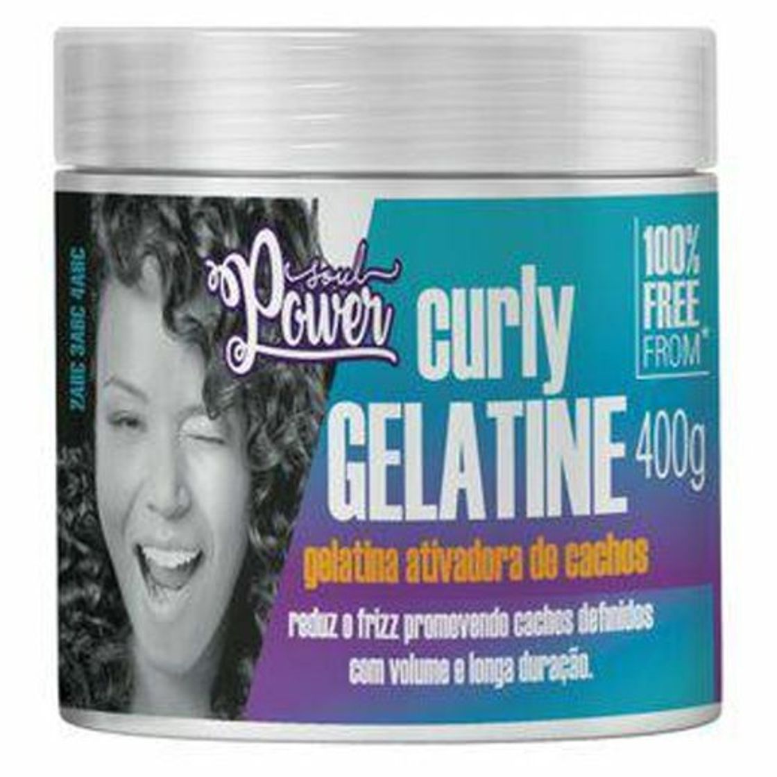 Moda Gelatina Ativadora de Cachos Soul Power - Curly Gelatine - 4