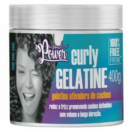 Gelatina Ativadora de Cachos Soul Power - Curly Gelatine - 4
