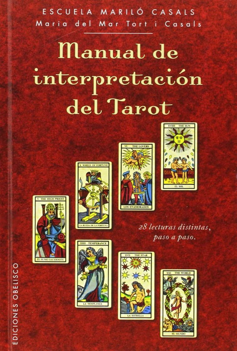 Libro Manual de interpretación de Tarot