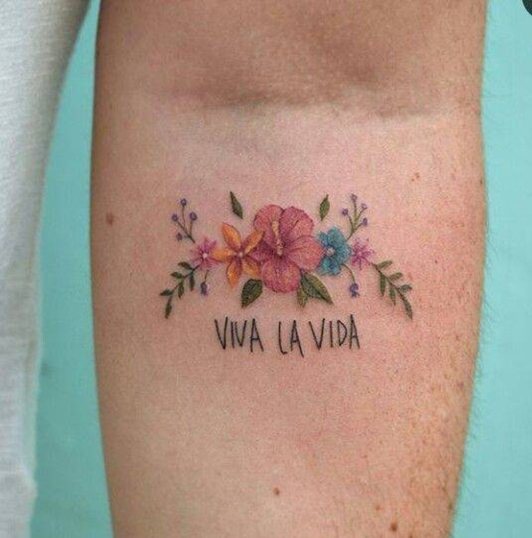 Fashion Tatto viva la vida 