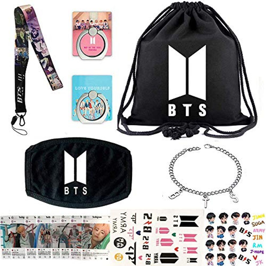 Product ReNice Big BTS Gifts Set for Army - 1 BTS Drawstring Bag