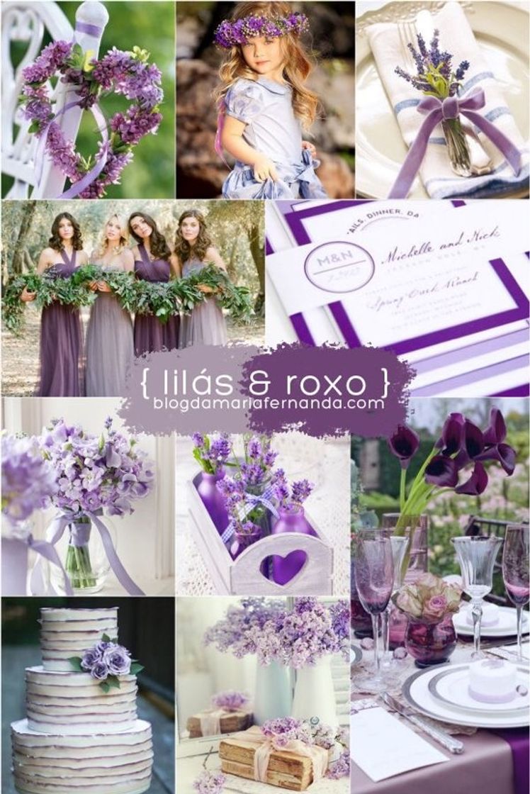 Moda Lilás e roxo 