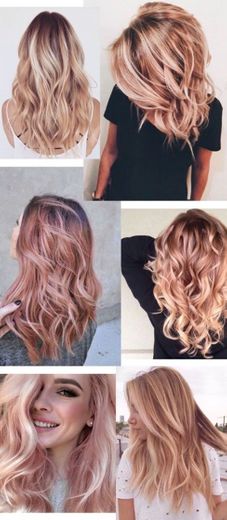 Loiro + rose gold